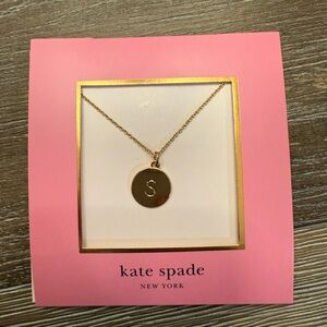 Kate Spade Gold Pendant Necklace